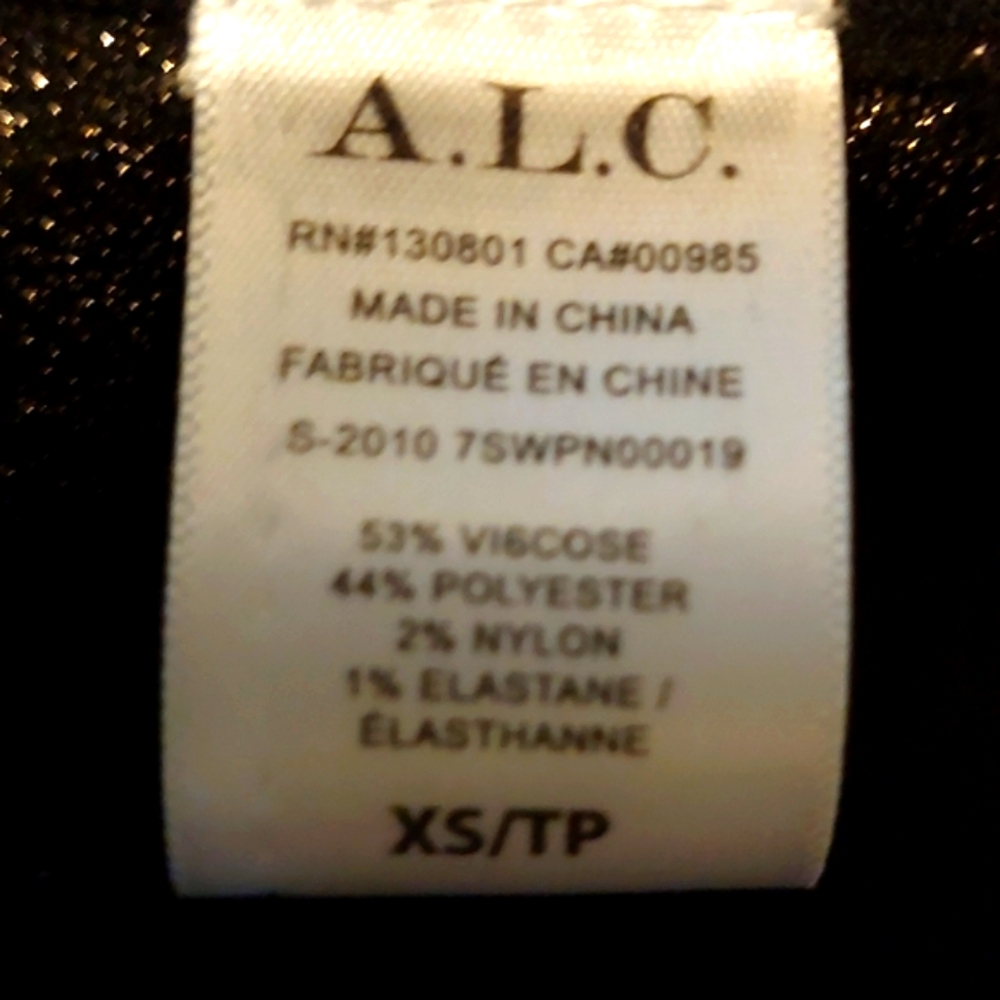 A.L.C. Sparkly Mateo Cropped Pants - Picture 7 of 8